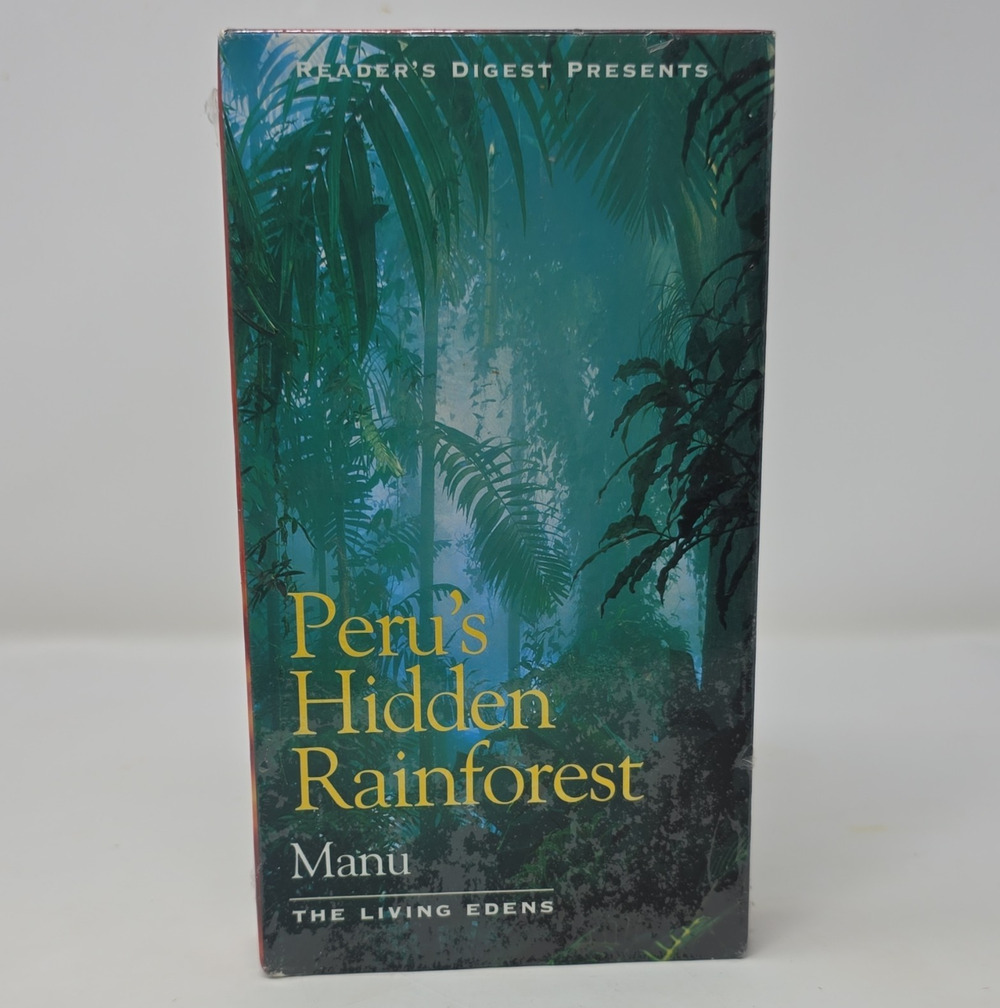 Reader's Digest Video Peru's Hidden Rainforest: Manu VHS CC NTSC NR